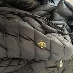 Michael Kors Black Packable Down Jacket